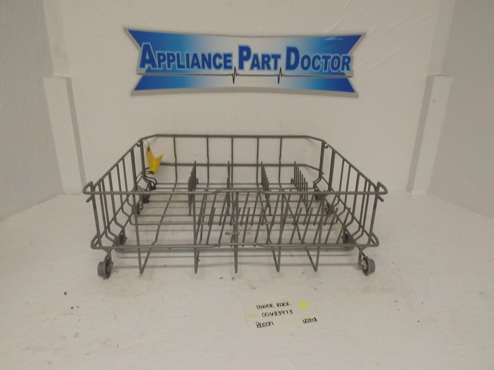 Bosch Dishwasher 00683973 Lower Rack Used Bosch Dishwasher 00683973 Lower Rack Used